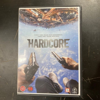 Hardcore DVD (VG+/M-) -toiminta/sci-fi-